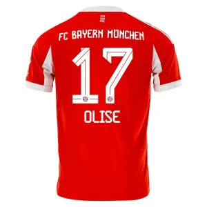 Fotbalové Dresy FC Bayern Mnichov Olise 17 Domácí 2025-26