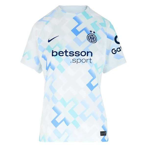 Fotbalové Dresy Inter Milán Dámské Venkovní 2025-26 Fotbalové Dresy Inter Milán Dámské Venkovní 2025-26