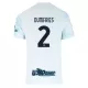 Fotbalové Dresy Inter Milán Dumfries 2 Venkovní 2025-26 Fotbalové Dresy Inter Milán Dumfries 2 Venkovní 2025-26