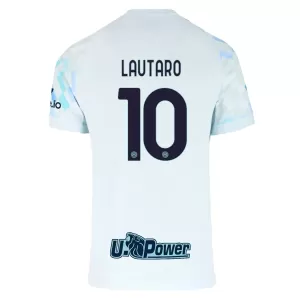 Fotbalové Dresy Inter Milán Lautaro Martínez 10 Venkovní 2025-26 Fotbalové Dresy Inter Milán Lautaro Martínez 10 Venkovní 2025-26