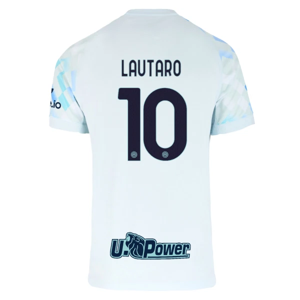 Fotbalové Dresy Inter Milán Lautaro Martínez 10 Venkovní 2025-26 Fotbalové Dresy Inter Milán Lautaro Martínez 10 Venkovní 2025-26
