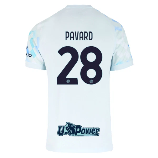 Fotbalové Dresy Inter Milán Pavard 28 Venkovní 2025-26 Fotbalové Dresy Inter Milán Pavard 28 Venkovní 2025-26