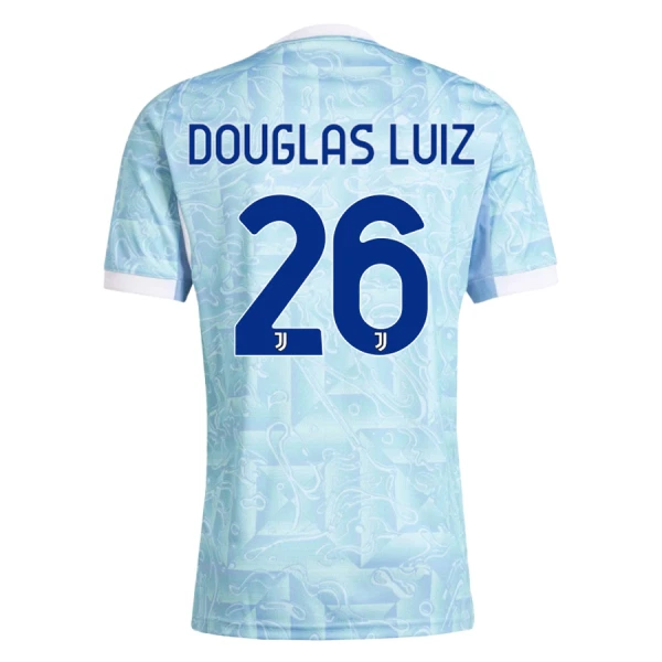 Fotbalové Dresy Juventus Douglas Luiz 26 Venkovní 2025-26 Fotbalové Dresy Juventus Douglas Luiz 26 Venkovní 2025-26
