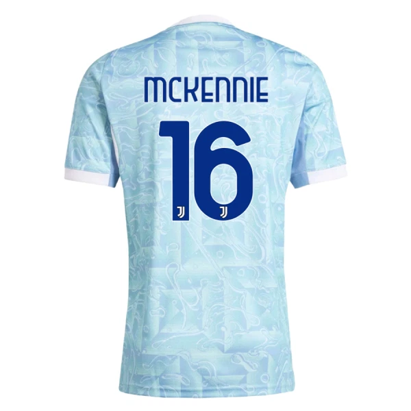 Fotbalové Dresy Juventus McKennie 16 Venkovní 2025-26 Fotbalové Dresy Juventus McKennie 16 Venkovní 2025-26