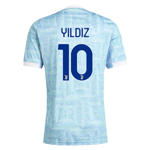 Fotbalové Dresy Juventus Yildiz 10 Venkovní 2025-26 Fotbalové Dresy Juventus Yildiz 10 Venkovní 2025-26