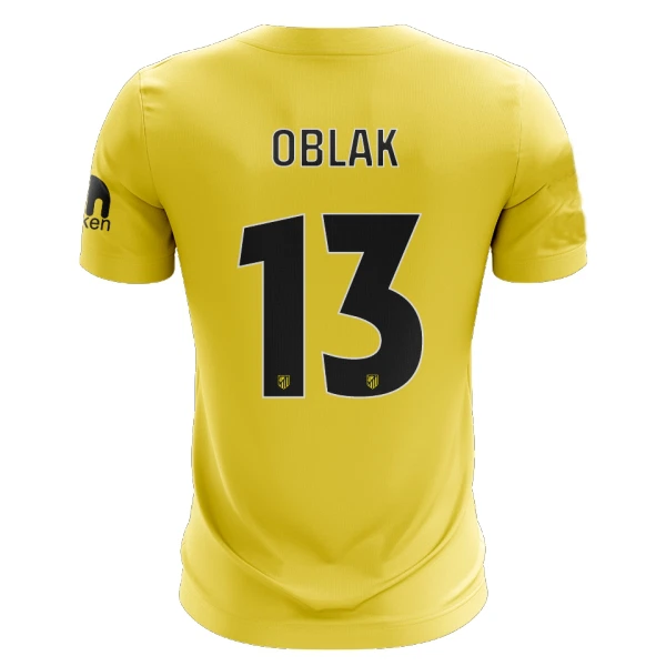 Brankářské Fotbalové Dresy Atlético Madrid Jan Oblak 13 2025-26