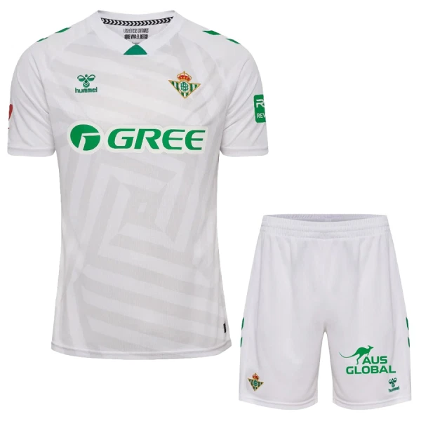 Brankářské Fotbalové Dresy Real Betis Dětské 2025-26 Bílá