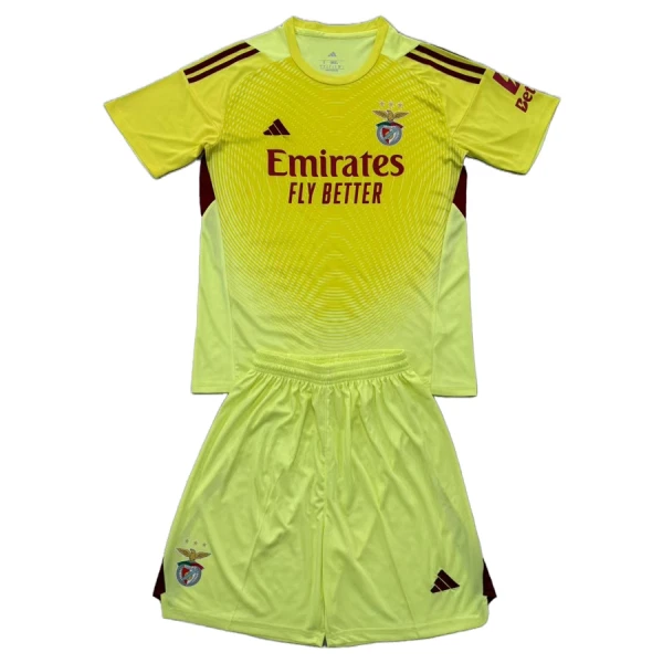 Brankářské Fotbalové Dresy SL Benfica Dětské 2025-26