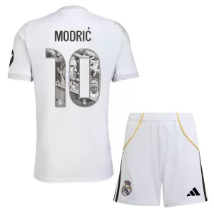 Fotbalové Dresy Real Madrid Luka Modric 10 Dětské Domácí 2025-26 - Speciální