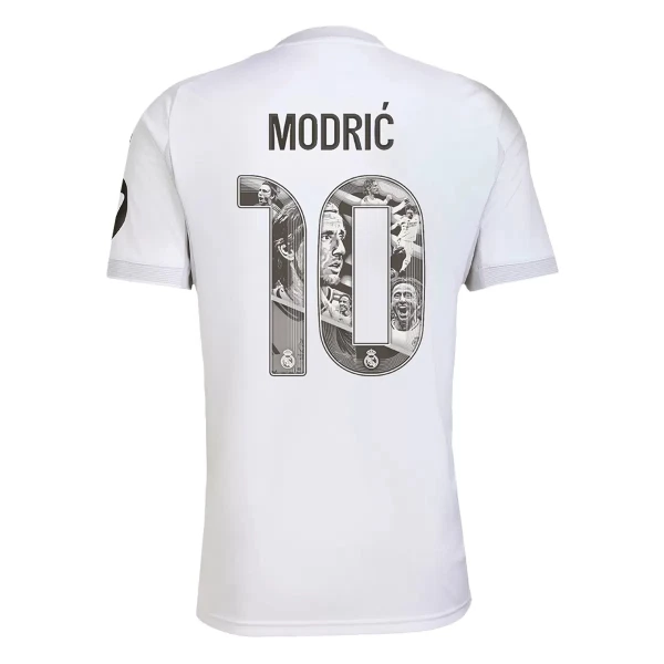 Fotbalové Dresy Real Madrid Luka Modric 10 Dětské Domácí 2025-26 - Speciální
