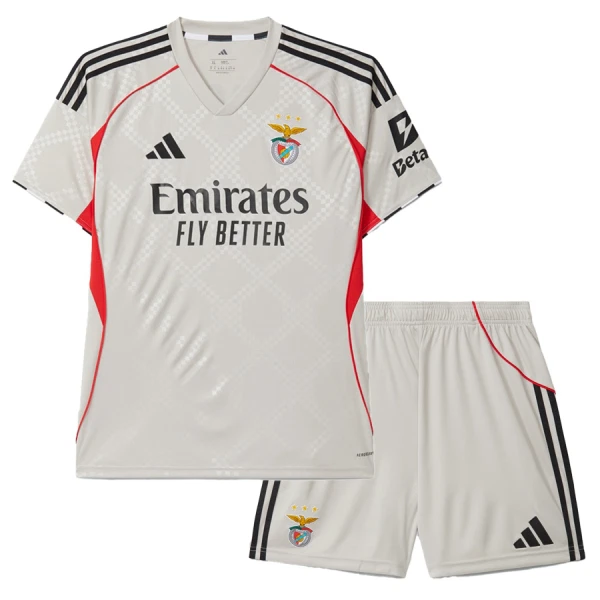 Fotbalové Dresy SL Benfica Dětské Venkovní 2025-26