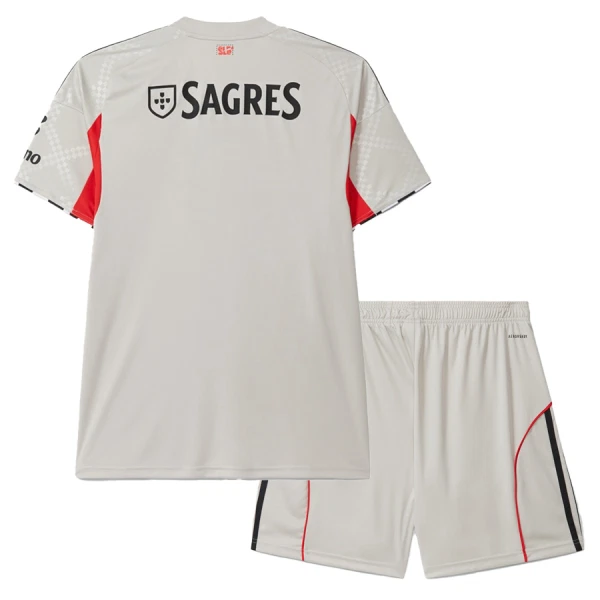 Fotbalové Dresy SL Benfica Dětské Venkovní 2025-26