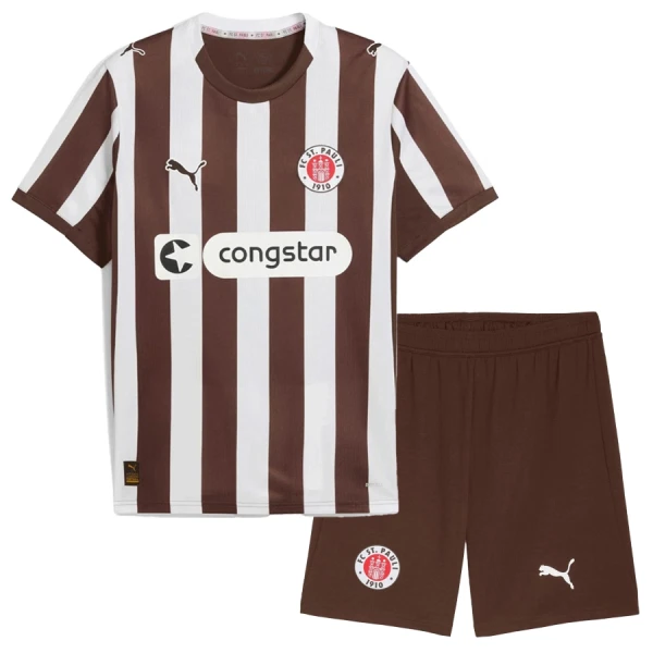 Fotbalové Dresy St Pauli Dětské Domácí 2025-26