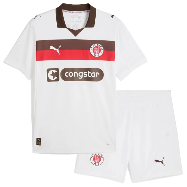Fotbalové Dresy St Pauli Dětské Venkovní 2025-26