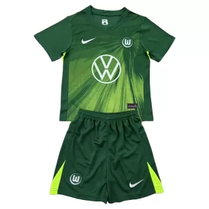 Fotbalové Dresy VfL Wolfsburg Dětské Domácí 2025-26 Fotbalové Dresy VfL Wolfsburg Dětské Domácí 2025-26