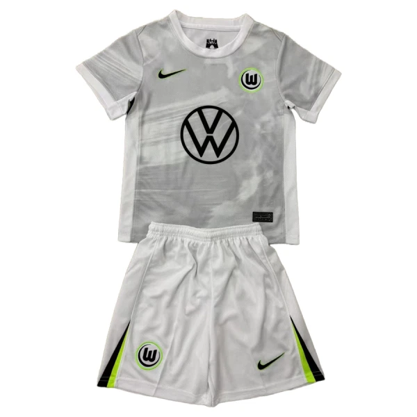 Fotbalové Dresy VfL Wolfsburg Dětské Venkovní 2025-26