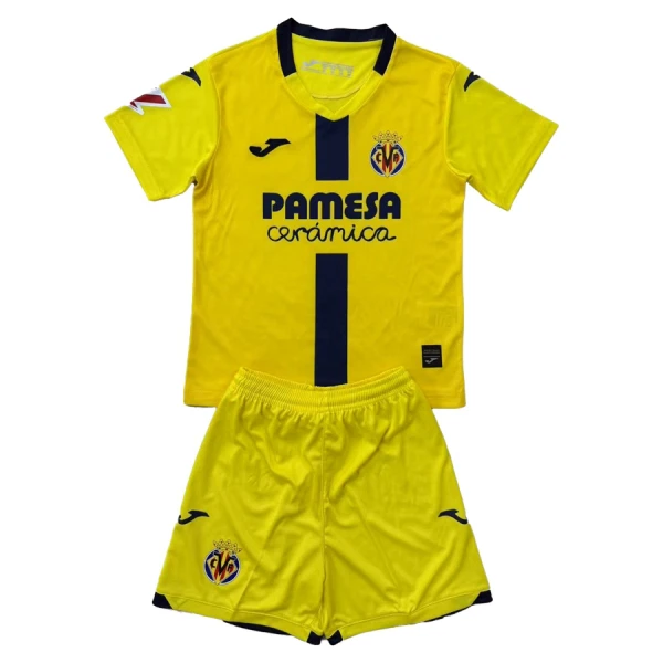 Fotbalové Dresy Villarreal Dětské Domácí 2025-26