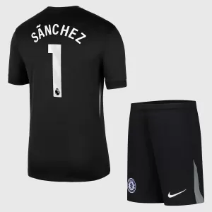 Brankářské Fotbalové Dresy Chelsea FC Sanchez 1 Dětské 2025-26 Brankářské Fotbalové Dresy Chelsea FC Sanchez 1 Dětské 2025-26