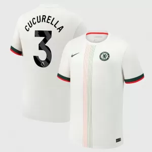Fotbalové Dresy Chelsea FC Cucurella 3 Venkovní 2025-26 Fotbalové Dresy Chelsea FC Cucurella 3 Venkovní 2025-26