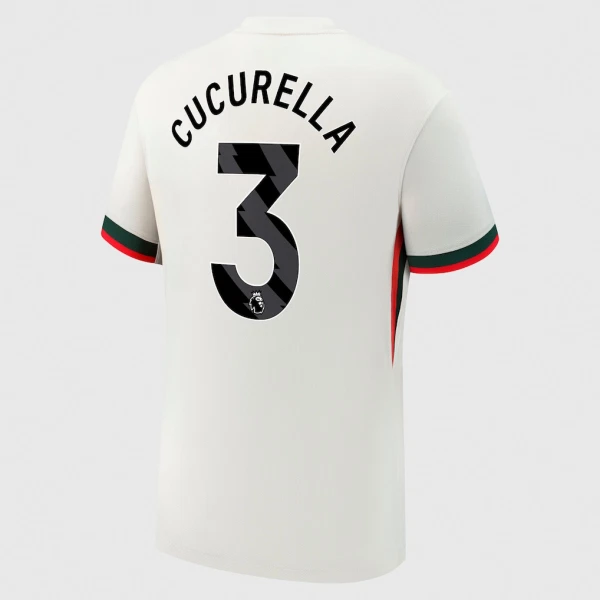 Fotbalové Dresy Chelsea FC Cucurella 3 Venkovní 2025-26