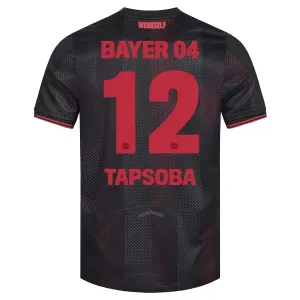 Fotbalové Dresy Bayer 04 Leverkusen Edmond Tapsoba 12 Domácí 2025-26 Fotbalové Dresy Bayer 04 Leverkusen Edmond Tapsoba 12 Domácí 2025-26