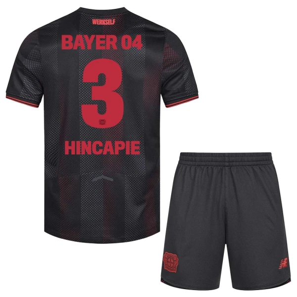 Fotbalové Dresy Bayer 04 Leverkusen Piero Hincapie 3 Dětské Domácí 2025-26