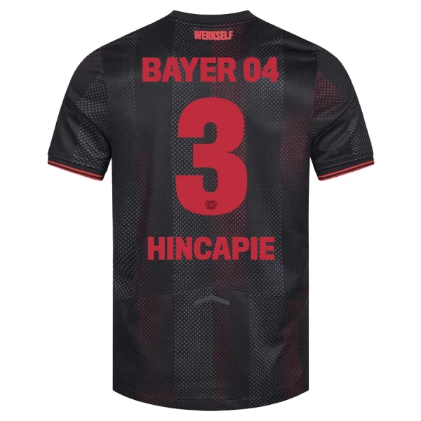 Fotbalové Dresy Bayer 04 Leverkusen Piero Hincapie 3 Dětské Domácí 2025-26