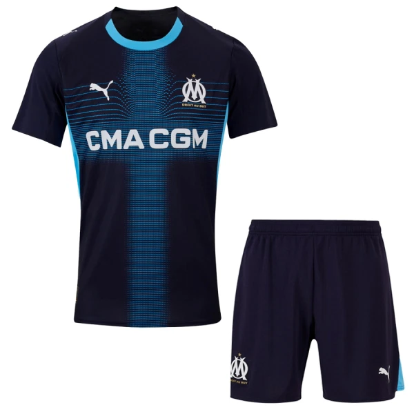 Fotbalové Dresy Olympique de Marseille Dětské Venkovní 2025-26