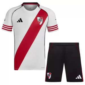 Fotbalové Dresy River Plate Dětské Domácí 2025-26 Fotbalové Dresy River Plate Dětské Domácí 2025-26
