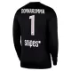 Brankářské Fotbalové Dresy Paris Saint-Germain Gianluigi Donnarumma 1 Dětské 2025-26 Dlouhý Rukáv