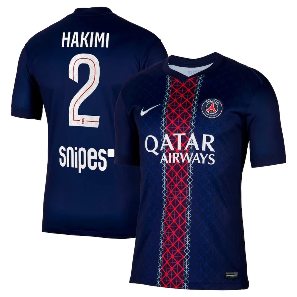 Fotbalové Dresy Paris Saint-Germain Achraf Hakimi 2 Domácí 2025-26