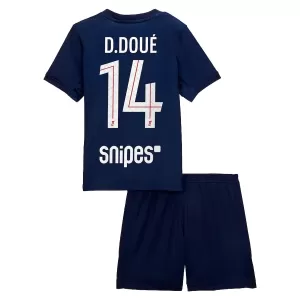Fotbalové Dresy Paris Saint-Germain Desire Doue 14 Dětské Domácí 2025-26