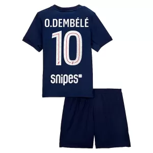 Fotbalové Dresy Paris Saint-Germain Ousmane Dembélé 10 Dětské Domácí 2025-26