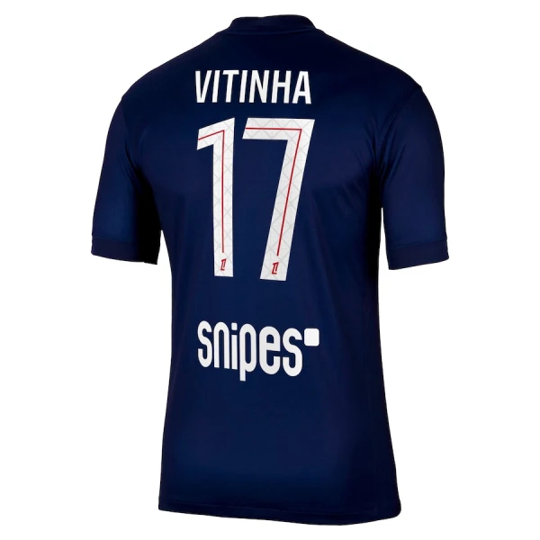Fotbalové Dresy Paris Saint-Germain Vitinha 17 Domácí 2025-26