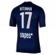 Fotbalové Dresy Paris Saint-Germain Vitinha 17 Domácí 2025-26