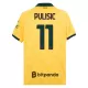 Fotbalové Dresy AC Milán Christian Pulišić 11 Alternativní 2025-26 Fotbalové Dresy AC Milán Christian Pulišić 11 Alternativní 2025-26