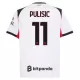 Fotbalové Dresy AC Milán Christian Pulišić 11 Venkovní 2025-26 Fotbalové Dresy AC Milán Christian Pulišić 11 Venkovní 2025-26