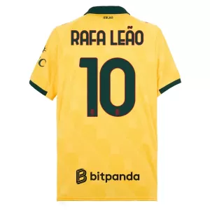 Fotbalové Dresy AC Milán Rafael Leão 10 Alternativní 2025-26