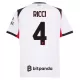 Fotbalové Dresy AC Milán Ricci 4 Venkovní 2025-26 Fotbalové Dresy AC Milán Ricci 4 Venkovní 2025-26