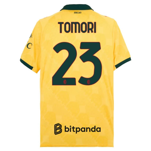 Fotbalové Dresy AC Milán Tomori 23 Alternativní 2025-26 Fotbalové Dresy AC Milán Tomori 23 Alternativní 2025-26
