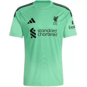 Brankářské Fotbalové Dresy Liverpool FC 2025-26 Zelená Brankářské Fotbalové Dresy Liverpool FC 2025-26 Zelená