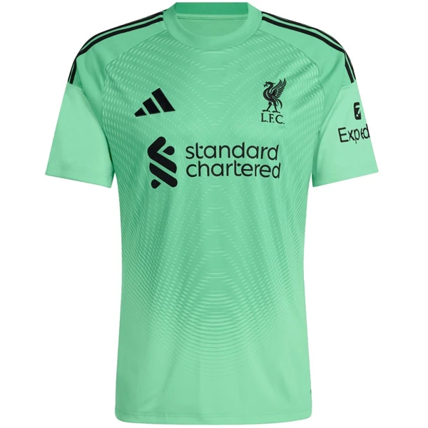 Brankářské Fotbalové Dresy Liverpool FC 2025-26 Zelená Brankářské Fotbalové Dresy Liverpool FC 2025-26 Zelená