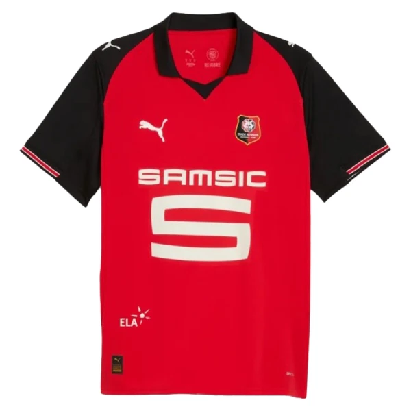 Fotbalové Dresy Stade Rennais Domácí 2025-26 Fotbalové Dresy Stade Rennais Domácí 2025-26
