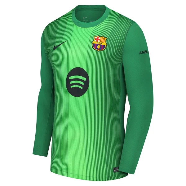 Brankářské Fotbalové Dresy FC Barcelona 2025-26 Dlouhý Rukáv Brankářské Fotbalové Dresy FC Barcelona 2025-26 Dlouhý Rukáv
