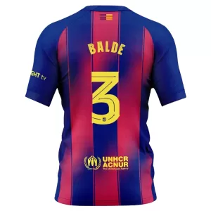 Fotbalové Dresy FC Barcelona Balde 3 Domácí 2025-26