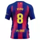 Fotbalové Dresy FC Barcelona Pedri 8 Dětské Domácí 2025-26