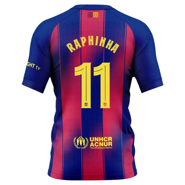 Fotbalové Dresy FC Barcelona Raphinha 11 Domácí 2025-26