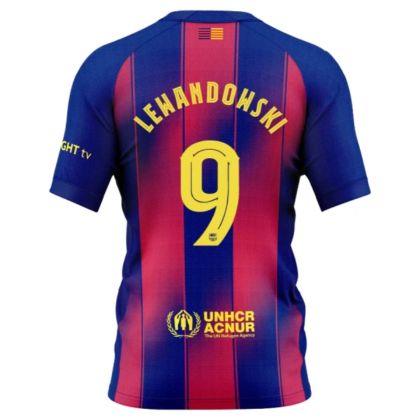 Fotbalové Dresy FC Barcelona Robert Lewandowski 9 Domácí 2025-26