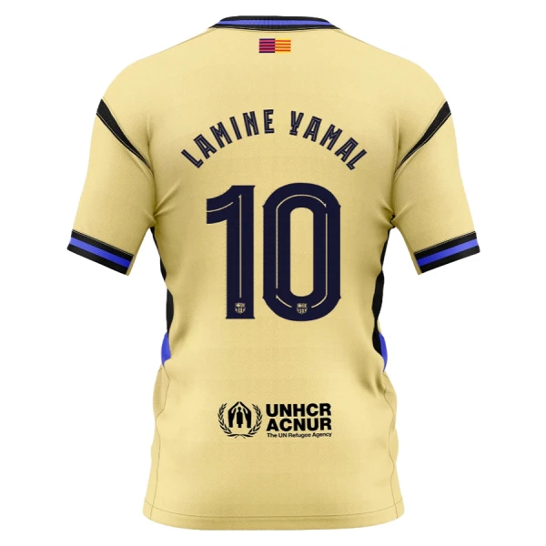Fotbalové Dresy FC Barcelona x Kobe Bryant Lamine Yamal 10 Venkovní 2025-26