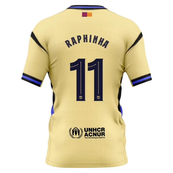 Fotbalové Dresy FC Barcelona x Kobe Bryant Raphinha 11 Venkovní 2025-26 Fotbalové Dresy FC Barcelona x Kobe Bryant Raphinha 11 Venkovní 2025-26